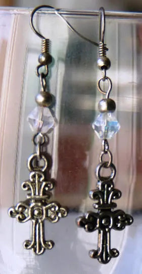 Cross Earrings