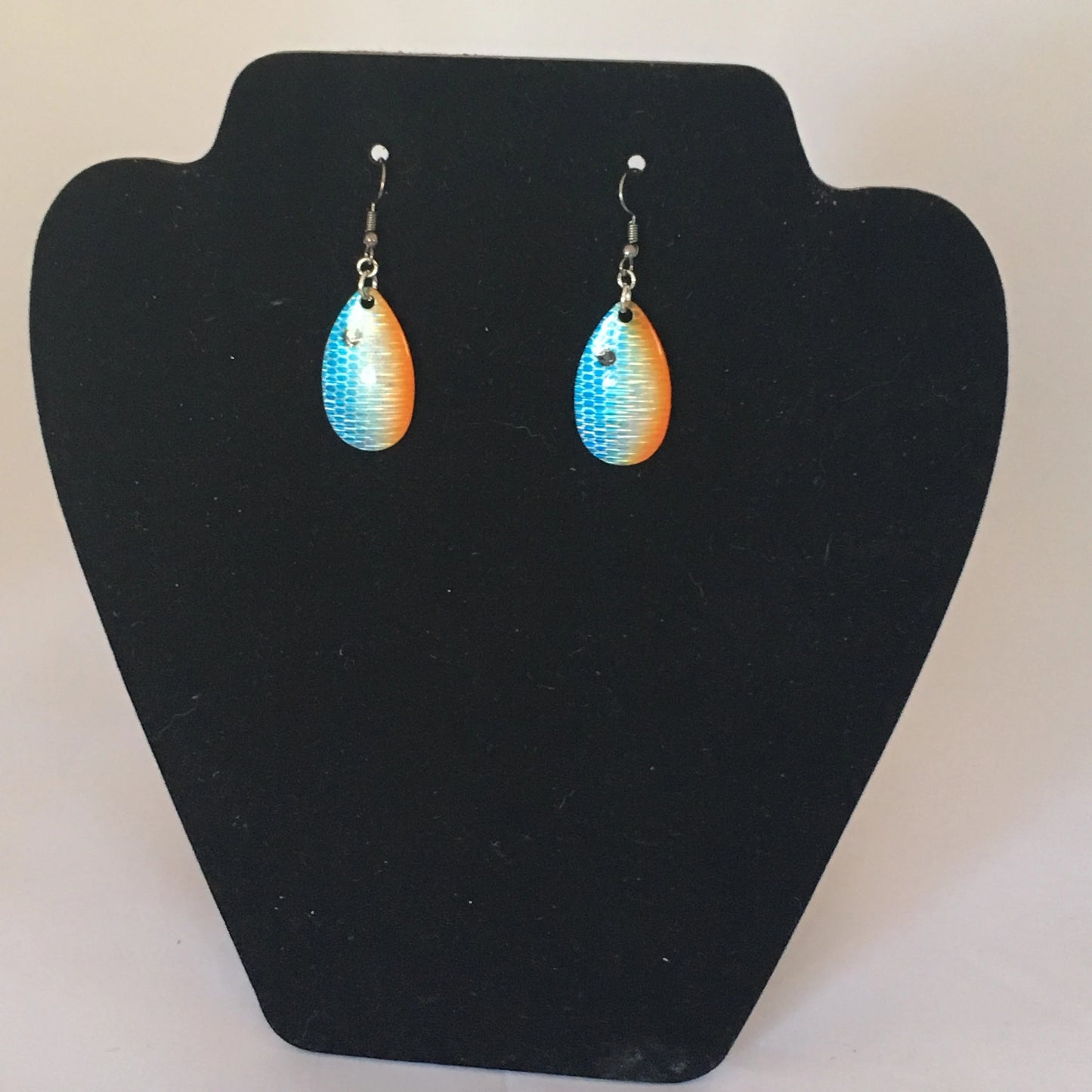 Blue Tackle Earrings
