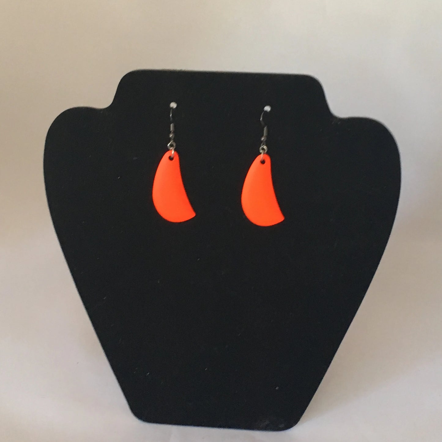 Orange Fishing Tackle Earrings