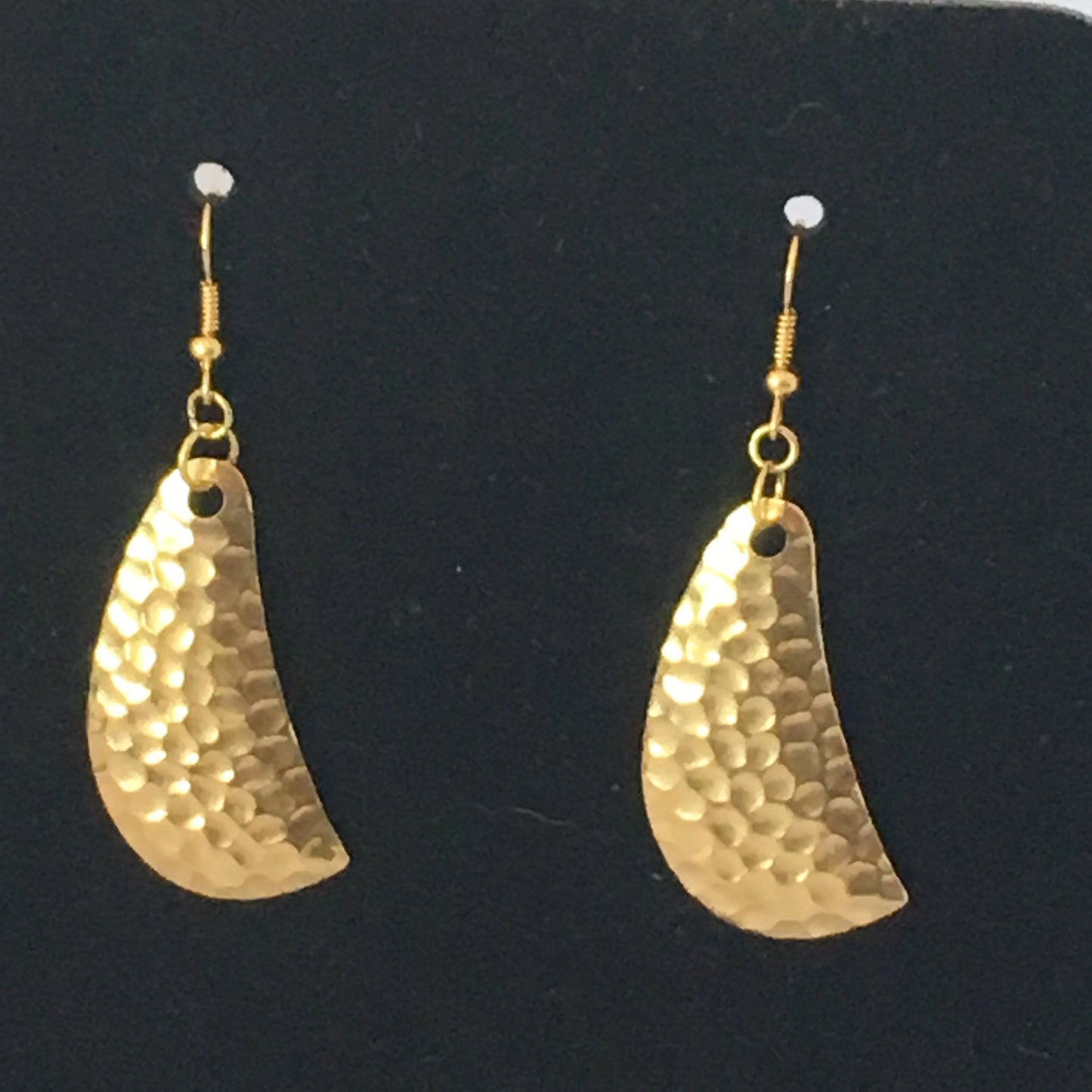 Gold Fishing Tackle Earrings