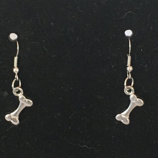 Dog Bone Earrings
