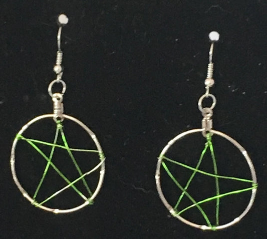 Pentagram Earrings