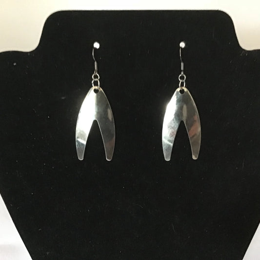 Black Fin Tackle Earrings
