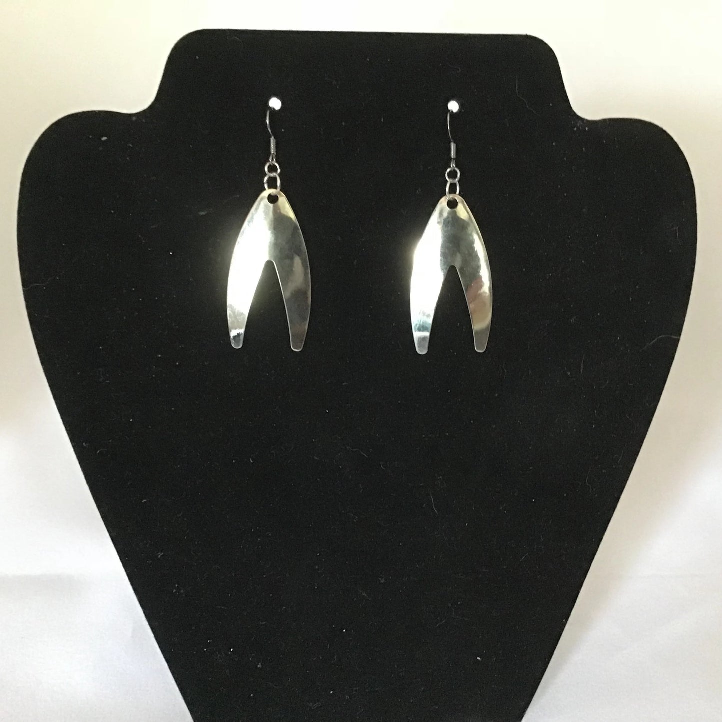 Black Fin Tackle Earrings