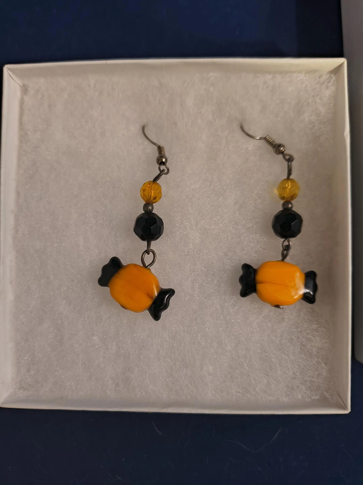 Handmade Halloween Candy Earrings