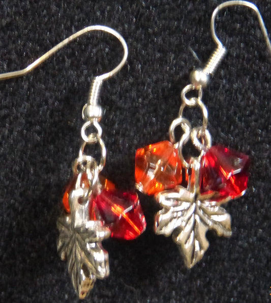 Fall Leaf Earrings